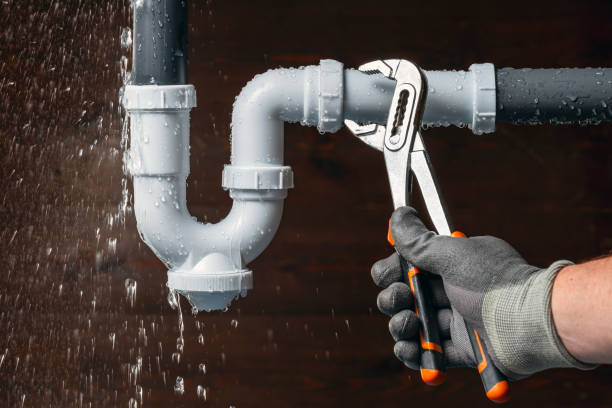 Professional Sewer Line Repair technician working in Winthrop, MN
